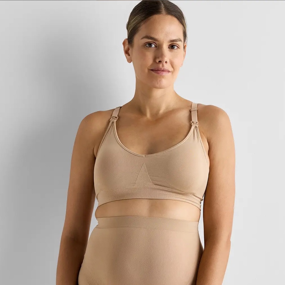 Seamless Nude Maternity/Nursing Bra Quince - Medium